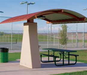 Colorado Pecos Bus Stop